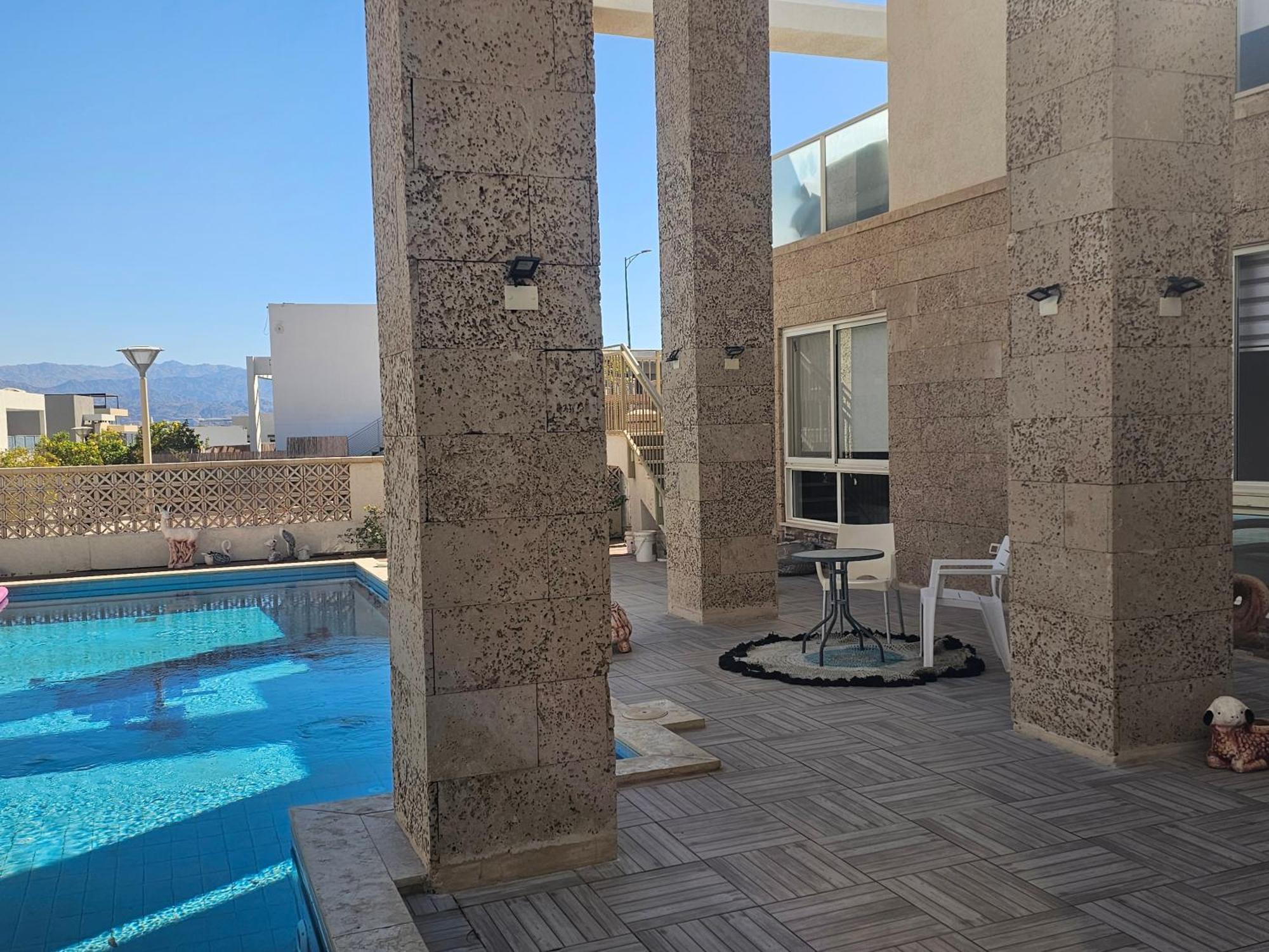 Villa Oasis Reef Resort Near The Sea -רק משפחות エイラート エクステリア 写真